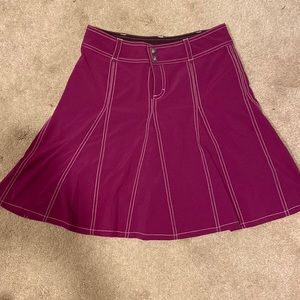 Purple skirt